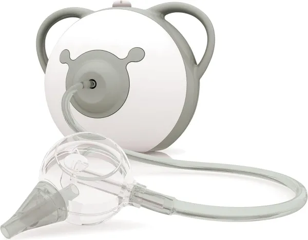 Solacis Neusreiniger baby - Neuszuiger baby - Elektrische neuszuiger - Neusreiniger baby elektrisch - Must have voor uw baby!