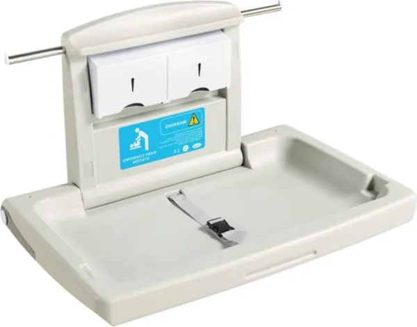 Wandcommode Met Afneembare Aankleedtafel - Veilig & Ruimtebesparend