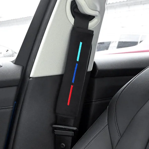 Zachte Gordelcovers - Auto Kleuren - Set van 2 Gordelhoezen - Geschikt voor alle automerken/ universeel - Zachte Gordel Hoes Beschermer - Ook voor Kinderen - Auto Accessoires - Gordelhoes Gordelbesche