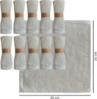 10 zachte doekjes/slabbetjes/ washandje