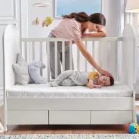 100x130x14 Kikishop Comfort Kindermatras Polyether SG30 - Premium Tijk