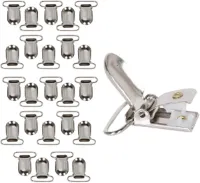 25 st Fopspeenclips - Ideaal voor Fopspeenhouders, Slabbetjes en Speelgoed