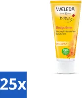 25 x WELEDA - Bodycrème - Baby & Kind Calendula - 75 ml - Babyhuid - Verzorging Gezicht - Verzorging Lichaam - Biologische Ingrediënten