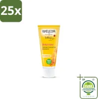 25 x WELEDA - Bodycrème - Baby & Kind Calendula - 75 ml - Grootverpakking - Babycreme - Babyverzorging - Natuurlijke Babycreme - Calendula Creme - Gevoelige Huid