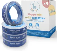 4 Navulverpakkingen voor Geurluiers – Compatibel met Diverse Luiervoer Systemen