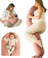 5-in-1 Zwangerschapskussen met Koelhoes en Verstelbare Stevigheid voor Volledige Lichaamsondersteuning