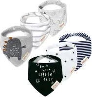 6 Pack Baby Driehoekige Sjaal Katoenen Bandana