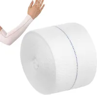 75 cm x 10 m Blauwe Lijn Elastisch Buisvormig Steunverband Voor Enkel en Knie