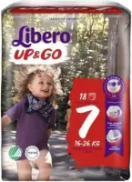8x LIBERO UP&GO 7 (16-26KG) - 16st/pak