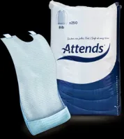 ATTENDS BIB Bavoirs jetables pour adultes