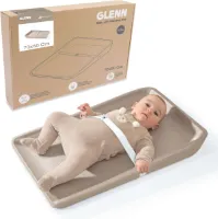 Aankleedkussen Baby 50 x 70 cm - Draagbaar, Waterdicht en Wasbaar met Veiligheidsgordel voor Commode