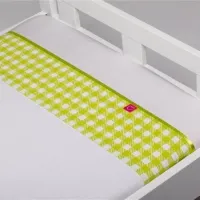 Abby laken Lime - Ledikant (100x150 cm)