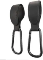 Akoub Commerce Kinderwagen Tassenhaakjes - Buggy haakjes - Haakjes voor tassen - Zwart. set van 2