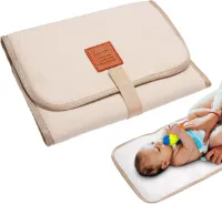 Draagbare waterdichte aankleedmat - ideaal als cadeau voor pasgeborenen - reismat voor baby