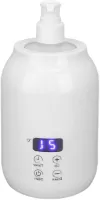 Allecto Plus - Massageolieverwarmer met LED-scherm en Instelbare Temperatuur voor Etherische Olie - Draagbare Flessenwarmer met Dispensers - Voor Thuisgebruik - EU-stekker
