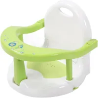 Allecto Plus - Opvouwbaar badzitje voor peuters met antislip stoel en zuignappen - 6 tot 36 maanden - Groen