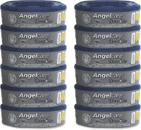 Angelcare - Achthoekige navulbare zakken luieremmer - 12 stuks