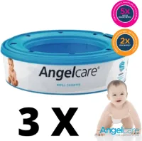 Angelcare navulcassettes 3-pack