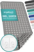 Antislip Badmat met 2 Ophanghaken - 88 x 40 cm - 100% BPA-vrij en Schimmelbestendig