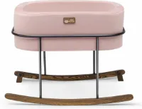 Asir wieg. Hier Metaal - Roze. Zwart