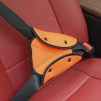 Auto gordel beschermer - Gordelhoes - Autogordel bescherming - Gordelbeschermer - Nekbeschermer kind - Gordelbeschermhoes - Oranje