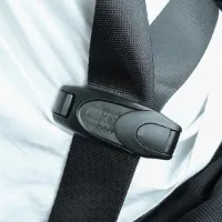 Autogordel Versteller I Gordelclip I Gordelversmaller I Gordelbeschemer I Veiligheidsgordelclip I Autogordel Clip I Verstelbaar I 1 Stuk I Zwart