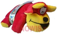 Autogordel knuffel rood 35cm
