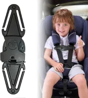 Autostoel Gordelclip I Gordelversmaller I Gordelbeschemer I Gordelverlenger I Veiligheidsgordelclip Babystoel I Autogordel Clip I Geschikt voor Maxi Cosi I Verstelbaar I Extra Sterk I Zwart