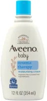 Aveeno Baby Eczema Therapy Moisturizing Baby Cream for Dry, Itchy, Irritated Skin Due to Eczema, Paraben- & Steroid-Free, 354ml