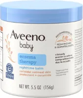 Aveeno - Baby Eczema Therapy Nighttime Body Balm - Oatmeal - 156g