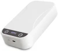 Avizar 9W universele multifunctionele UV-sterilisator met compacte USB-oplader, Wit