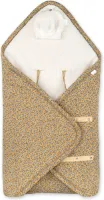 BEMINI Voetenzak - Biside 0-12m - Pady jersey + teddy - Print Heidi Ocre