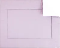 BINK Bedding Boxkleed Wafel (Pique) Roze 80 x 100 cm - vulling fiberfill 400 grams - speelkleed - parklegger - katoen - wafel - roze