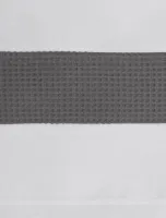 BINK Bedding Wieglaken Wafel (Pique) antra 75 x 100 cm