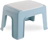 Opstapje Kind | M ↕ 21CM Blauw Wit | Opstapjes | Opstap | Opstapkrukje WC | Badkamer Opstapje Toilet | Opstapkrukje | Stool