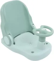 Allecto Plus - Verstelbare Baby Badstoel voor Peuters met Stabiele Zit - Groen - Babybadje - Babydouche - Kinderbadje