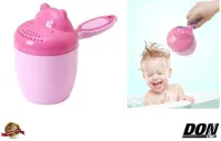 Baby Haarspoelbeker / Babyspoelbeker Baby Bad Spoelbeker -Roze / Baby Haar Spoelbeker / Baby en Kinderen Cartoon Nijlpaard Ontwerp Bad Beker / Baby Douche Shampoo beker / Baby Haarspoeling Kruik / Bab
