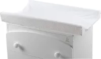 Baby Minder Italbaby 050.0020-05 aankleedkussen van badstof, universeel, wit