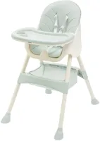 Eetkamerstoel Baby Mix Nora in stof dusty green