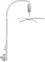 Baby Mobiel Wit Inclusief Muziekmobiel Met 12 Liedjes - Boxmobiel - Wieg Mobiel - Mobiel Babykamer - Babyshower Cadeau - Larry