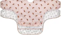 Baby slabbetje met lange mouwen - 2 stuks - opvangbescherming Little Forest Rabbit