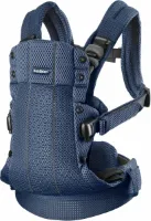 BabyBjörn Draagzak Harmony - 3D Mesh - Marineblauw - Buikdrager - Rugdrager – Ergonomisch – Zachte details