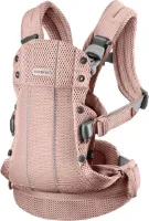 BabyBjörn Draagzak Harmony - 3D Mesh - Oudroze - Buikdrager - Rugdrager – Ergonomisch – Zachte details