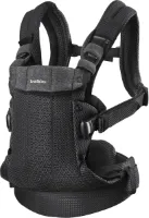 BabyBjörn Draagzak Harmony - 3D Mesh - Zwart - Buikdrager - Rugdrager – Ergonomisch – Zachte details