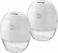 BabyBless® 2024 Borstkolf - Elektrische Borstkolf - Handsfree Borstkolf - Draadloze Borstkolf - Draagbaar - Dubbele Borstkolf - BPA Vrij - 24 Efficiënte Instellingen/8 Zuigniveau´s