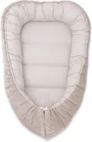 Babybam Babynestje Soft Velvet Beige/Roze