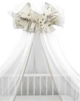Babybam Hemeltje Tule Zeefauna Wit-Beige
