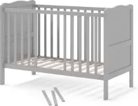 Babybed 60x120 cm met Valbeveiliging en Decoratiemogelijkheden