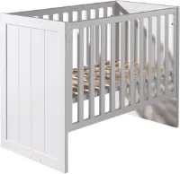 Babybed Machiel Wit - MDF hout - Hoogte 90 cm