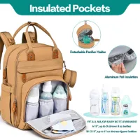 Baby Luiertas Rugzak, Verschoon Rugzak Luierzakken met Luiermat